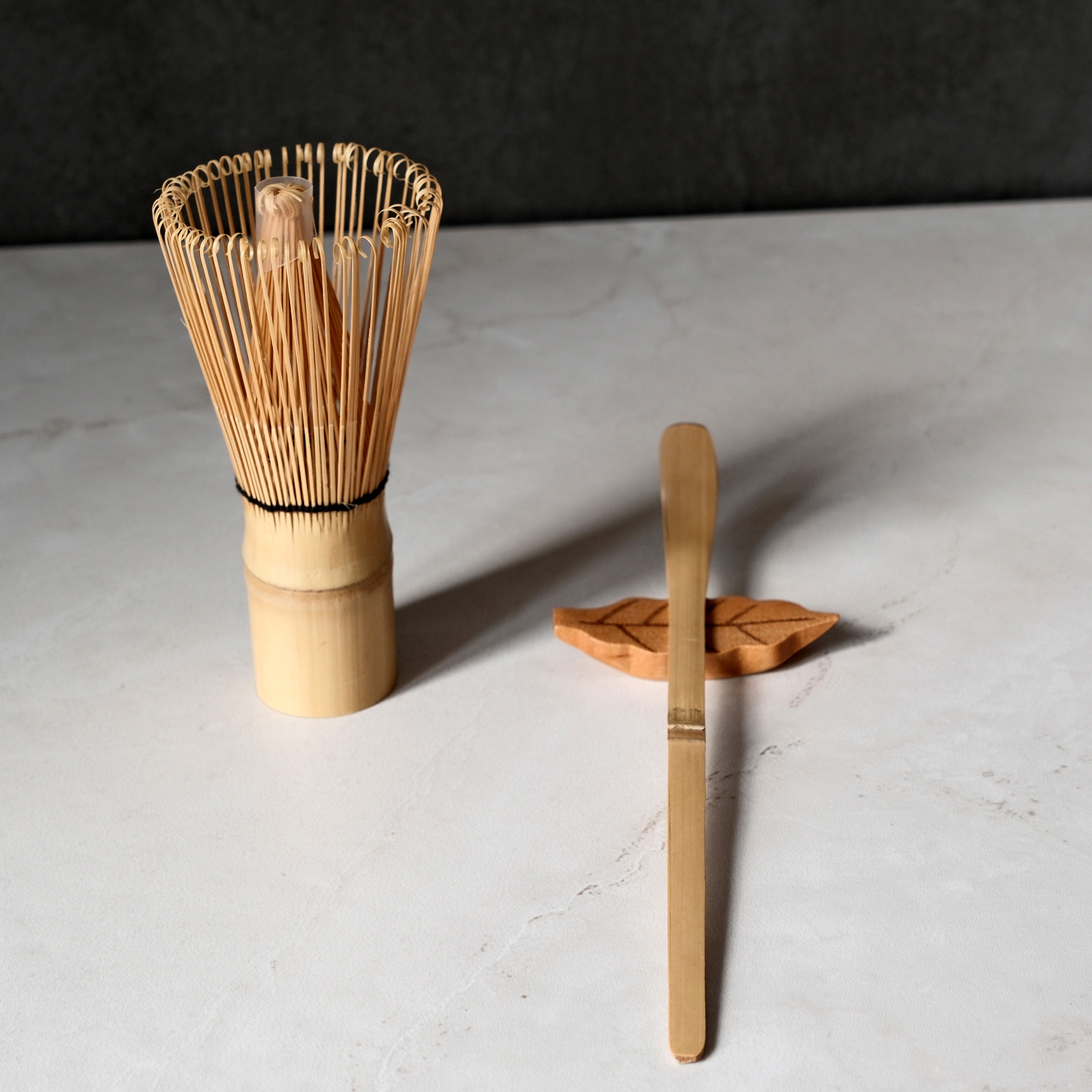 CREATE YOUR OWN MATCHA SET / Handmade Rough Pottery Matcha Bowl & Tea Ceremony Set, Handcrafted and Glazed, with Natural Bamboo Utensils, ideal as Gift Set, Gift Ideas - Image 8