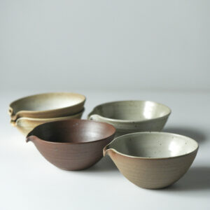 Handmade Ceramic Tea Bowl – 480–520 ml | Glazed & Unglazed Variants, Natural Colors, Unique Tea Accessories